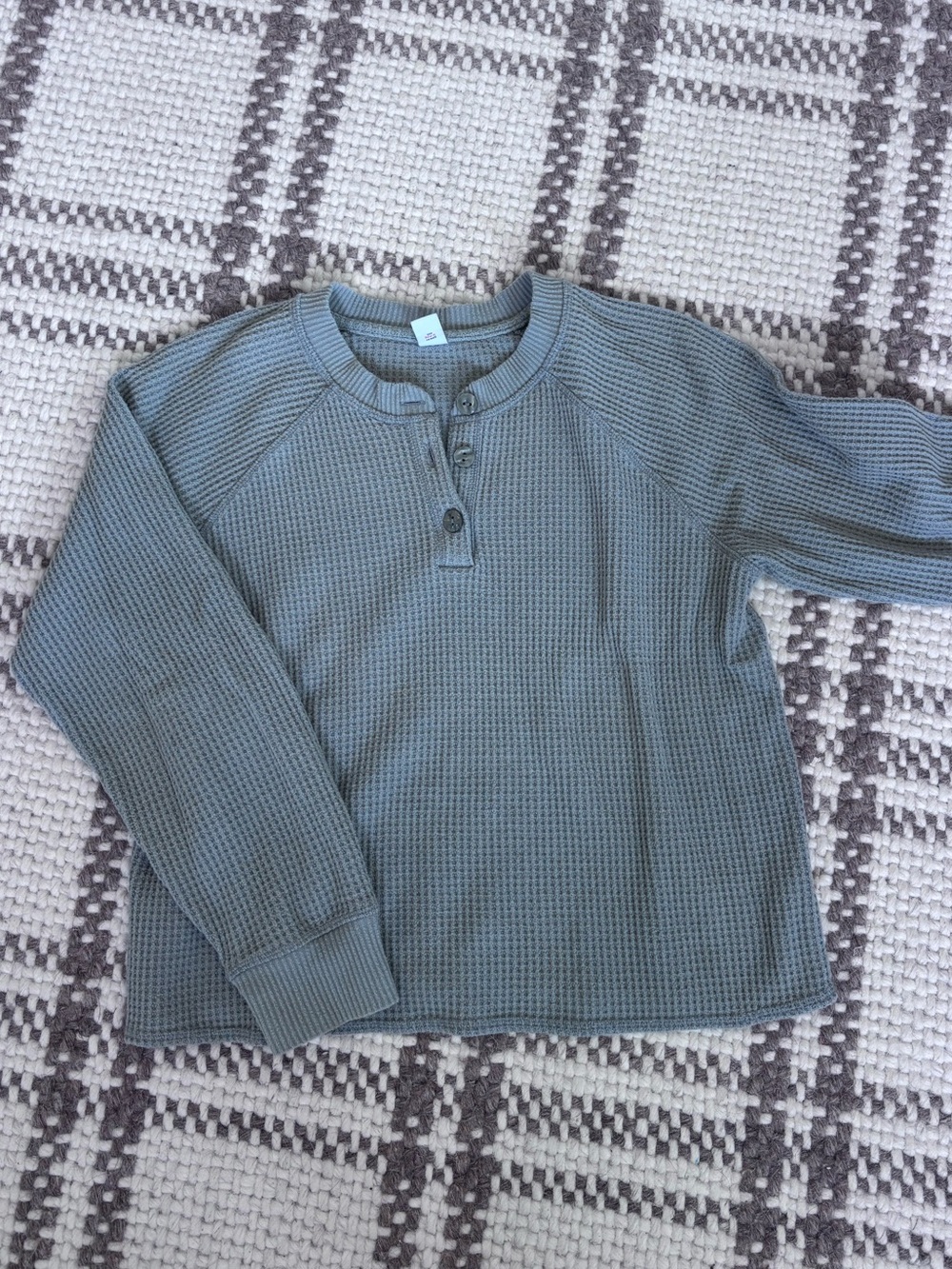 Old Navy Waffle Henley